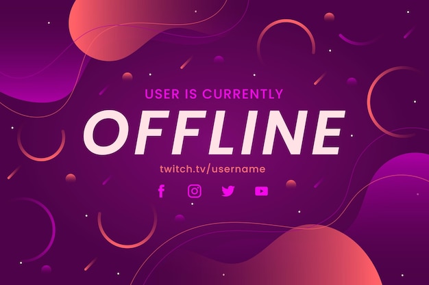 free offline banner for twitch