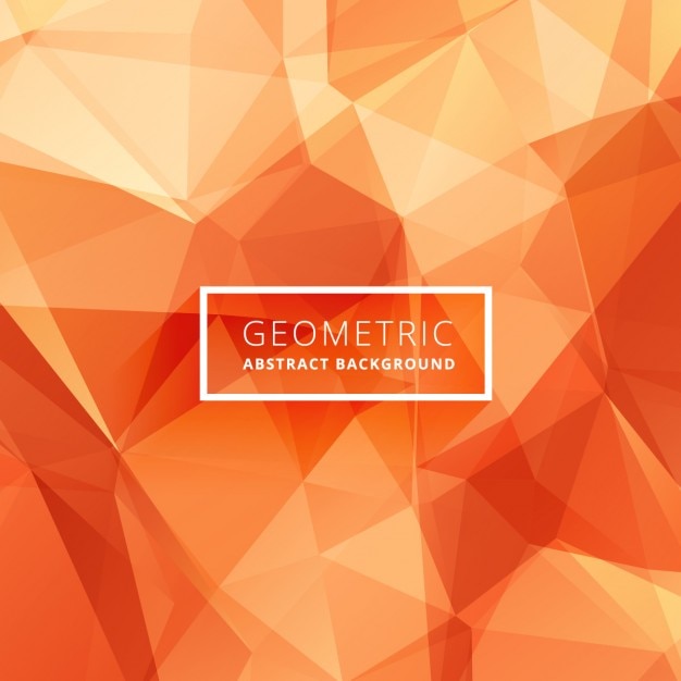 Abstract orange background | Free Vector