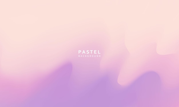 抽象的なパステル紫のグラデーションの背景 プレミアムベクター