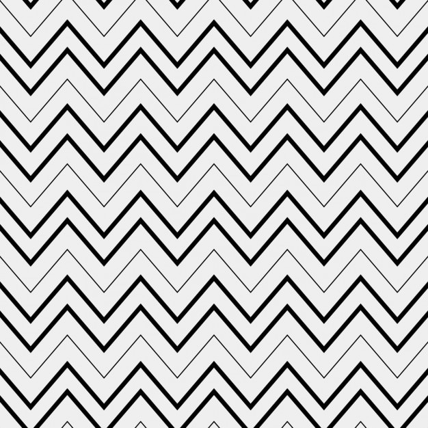 black and white zigzag lines in my vision