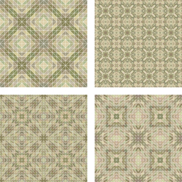 Free Vector | Abstract patterns collection