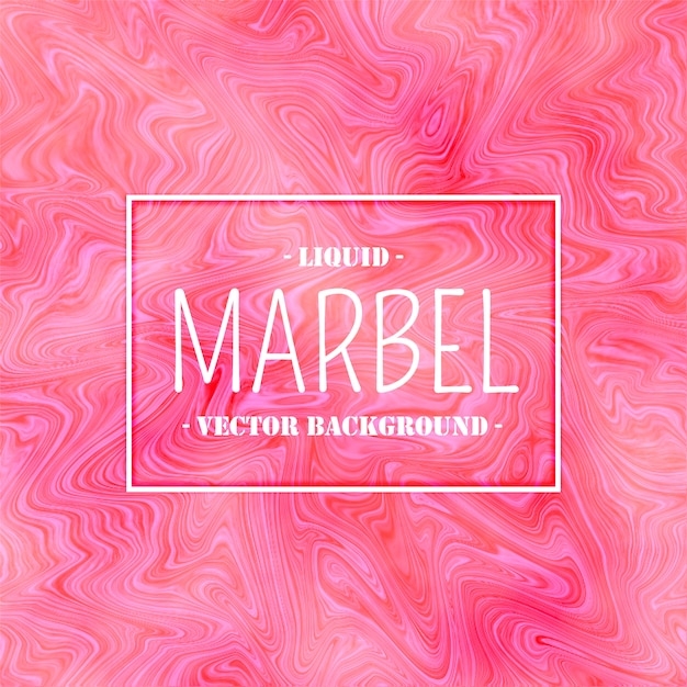 Abstract pink liquid marble texture background Premium Vector