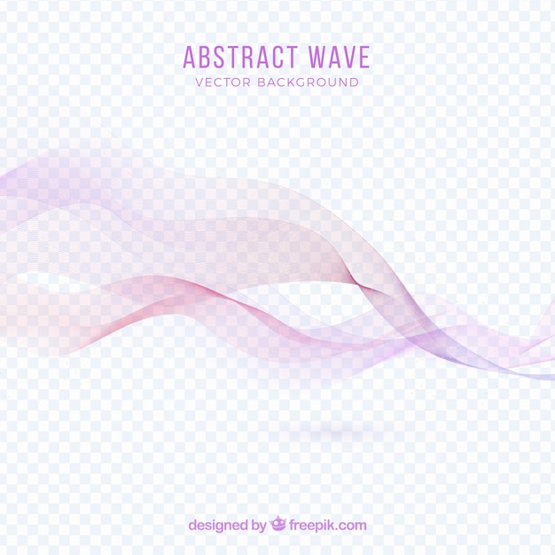 Abstract pink wave backgroung