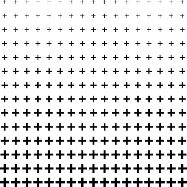 Premium Vector Abstract plus shape pattern halftone background