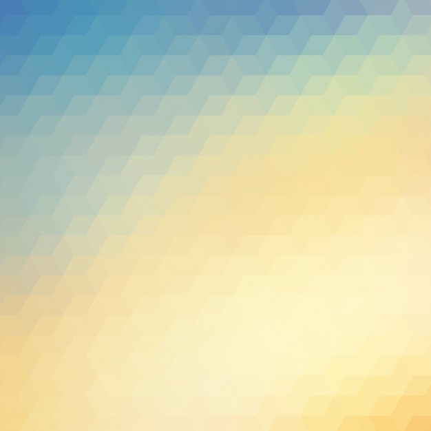 Free Vector | Abstract polygonal background in blue and yellow tones