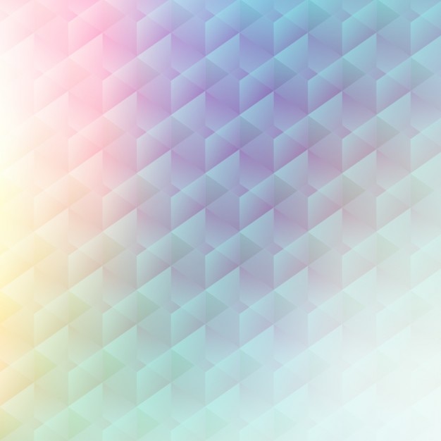 Abstract polygonal background in pastel colors | Free Vector