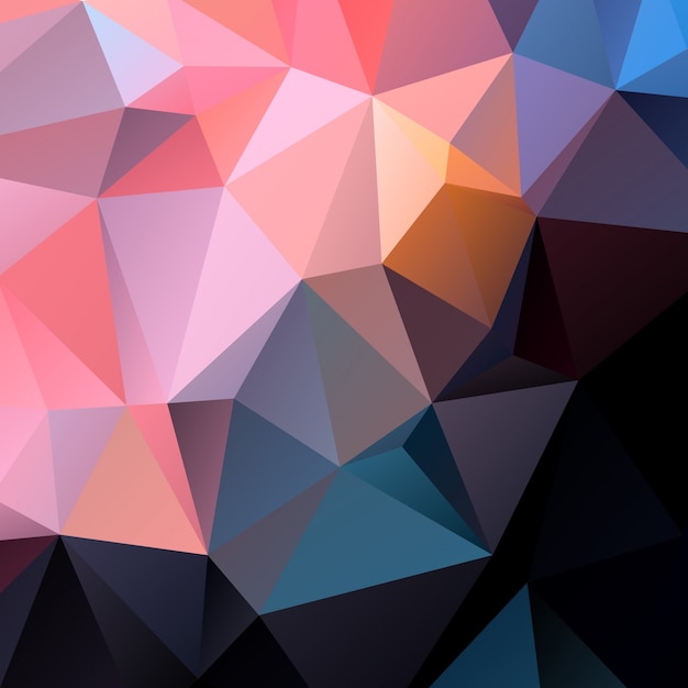Abstract polygonal background | Free Vector