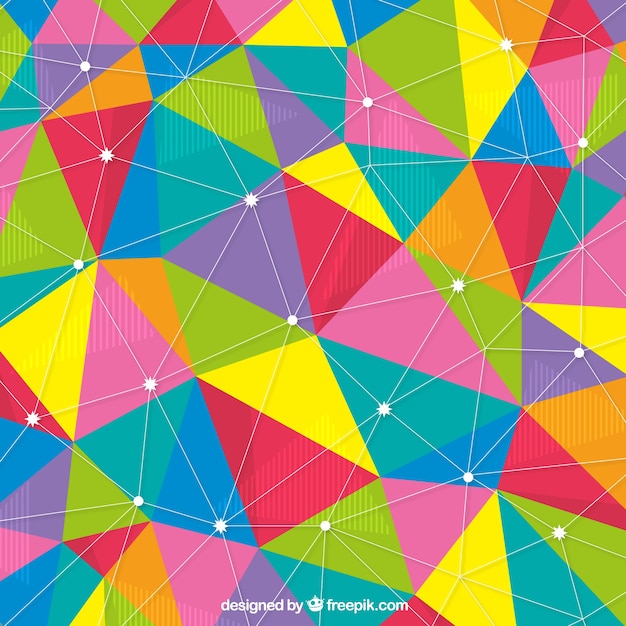 Free Vector | Abstract polygonal background