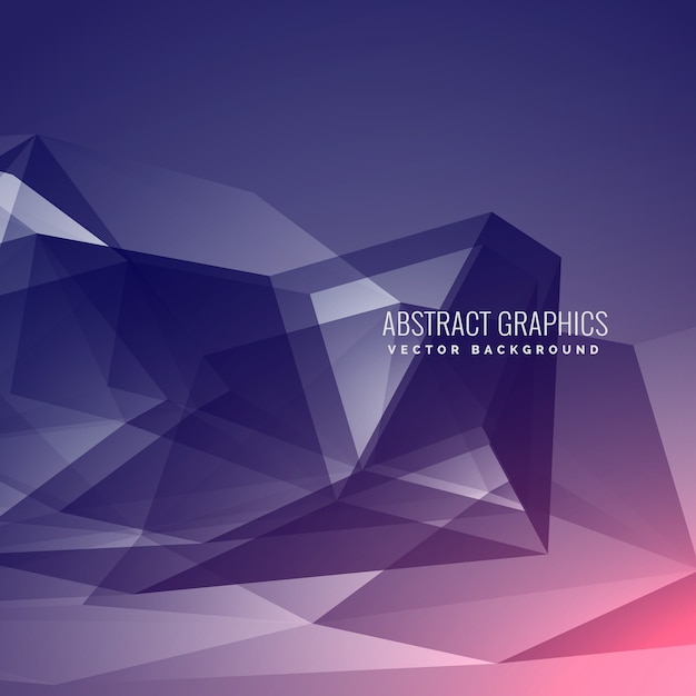 Free Vector | Abstract Purple Geometrical Triangle Background