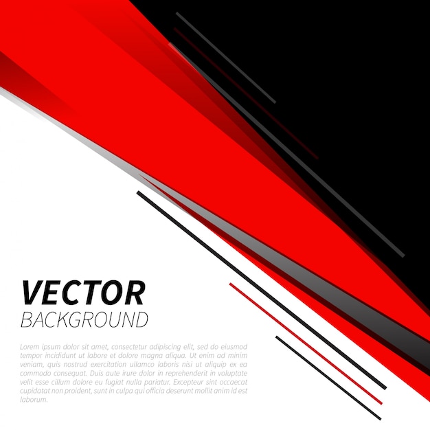 Abstract red background | Premium Vector