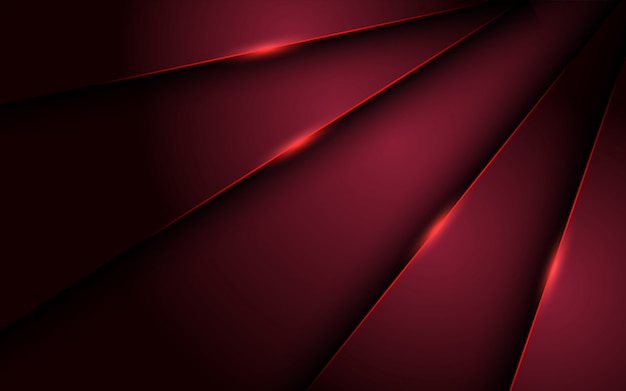 Abstract red luxury background with overlap layers ...