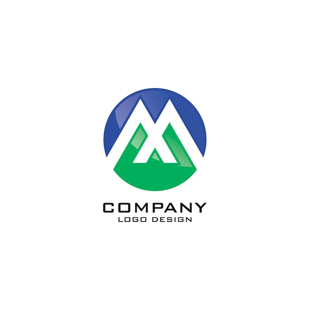 Download Free Abstract Round M Symbol Company Logo Template Premium Vector Use our free logo maker to create a logo and build your brand. Put your logo on business cards, promotional products, or your website for brand visibility.
