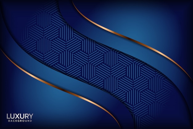 Premium Vector | Abstract royal blue background