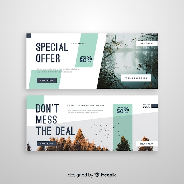Download Free Abstract Sale Banners Template With Photo Free Vector Use our free logo maker to create a logo and build your brand. Put your logo on business cards, promotional products, or your website for brand visibility.