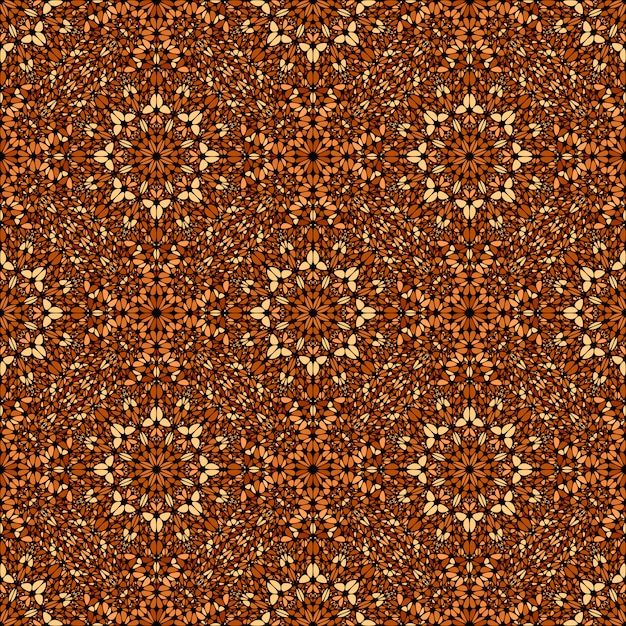 Abstract seamless brown gravel pattern background Vector | Premium Download