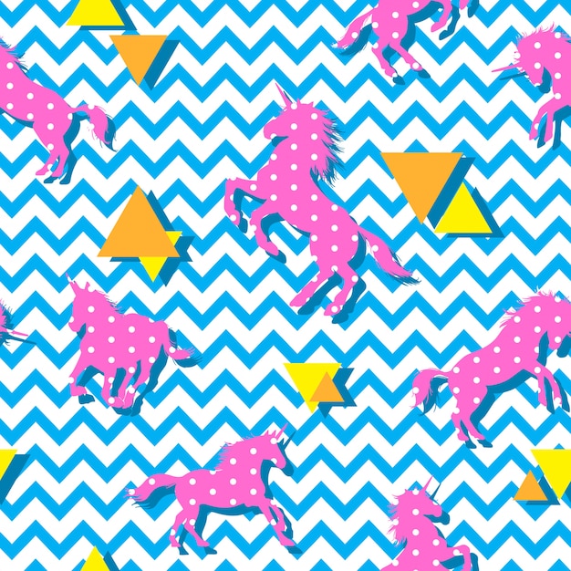 Abstract seamless pattern vector Premium Vector