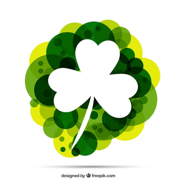 free shamrock vector design illustrator download