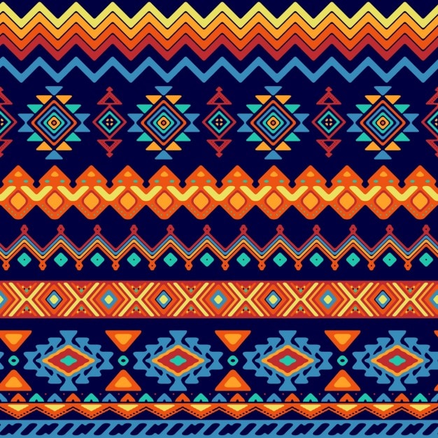 abstract shapes pattern in ethnic style_1110 384