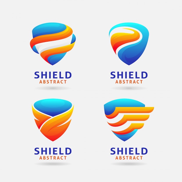 Download Free Abstract Shield Logo Design Premium Vector Use our free logo maker to create a logo and build your brand. Put your logo on business cards, promotional products, or your website for brand visibility.