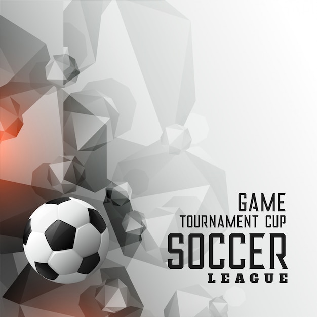 Abstract soccer tournament league sports\
background