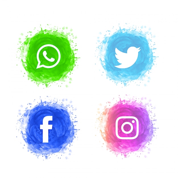 Download Free Abstract Social Media Icons Set Free Vector Use our free logo maker to create a logo and build your brand. Put your logo on business cards, promotional products, or your website for brand visibility.