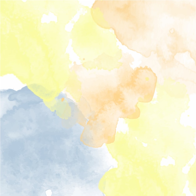 Neutral Soft Abstract Watercolor Background Vector