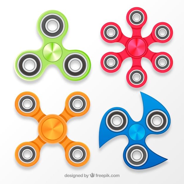 Abstract spinners collection