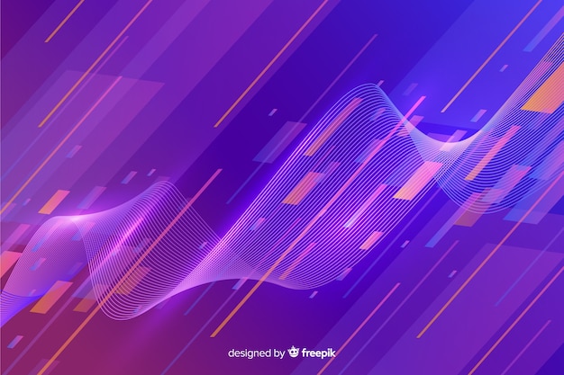 Free Vector | Abstract sport background flat design