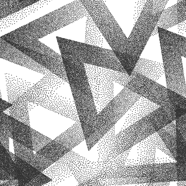 Abstract stippled seamless pattern background Premium Vector