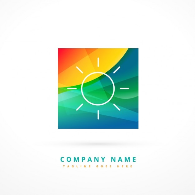 Download Free Download Free Abstract Sun Logo In Colorful Style Vector Freepik Use our free logo maker to create a logo and build your brand. Put your logo on business cards, promotional products, or your website for brand visibility.