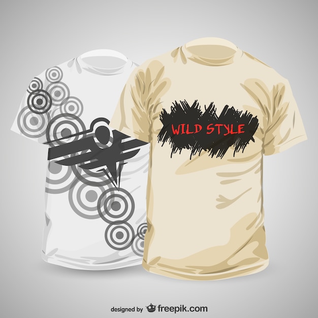 Download Premium Vector Abstract T Shirt Design Template