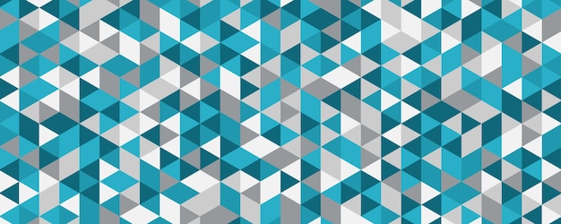 Premium Vector | Abstract tosca green blue triangle pattern