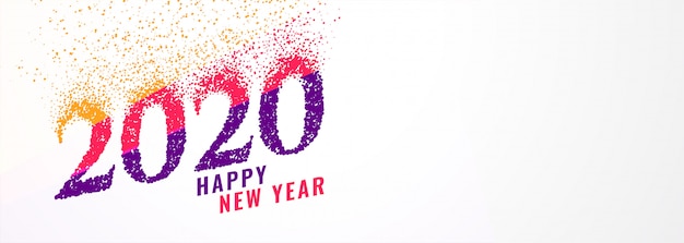 Download Free Abstract Trendy 2020 New Year Banner With Sparkles Free Vector Use our free logo maker to create a logo and build your brand. Put your logo on business cards, promotional products, or your website for brand visibility.