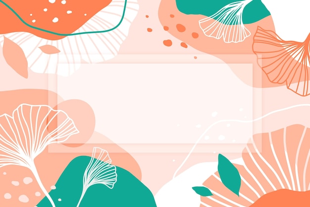 Abstract tropical background concept | Free Vector