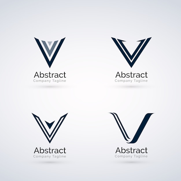 Download Free Abstract V Logo Premium Vector Use our free logo maker to create a logo and build your brand. Put your logo on business cards, promotional products, or your website for brand visibility.