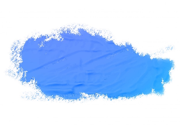 抽象的な水彩青いペンキテクスチャ 無料のベクター