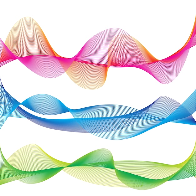 Premium Vector | Abstract wave element