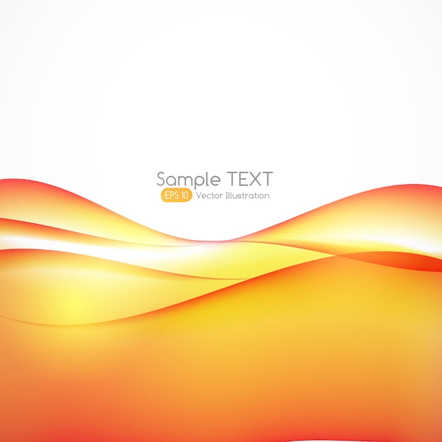 Premium Vector | Abstract wave on white background.