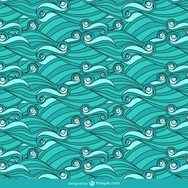 Abstract waves pattern