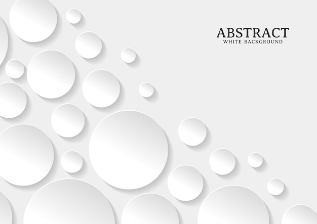 Premium Vector | Abstract white and grey circle background texture