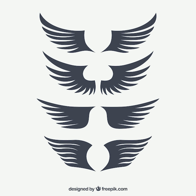 free vector clipart wings - photo #32