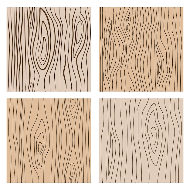 Abstract wood line seamless textures. repeating wooden decoration ...