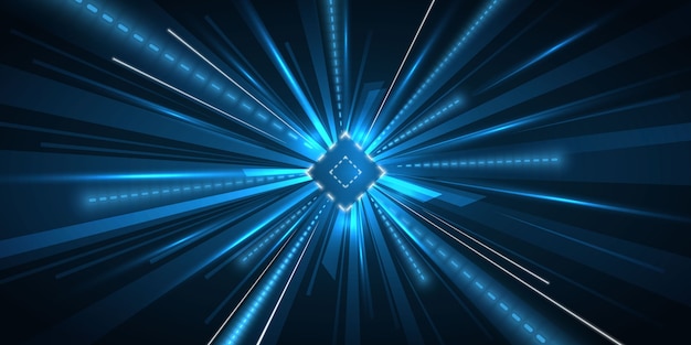 Free Vector | Acceleration speed motion light background