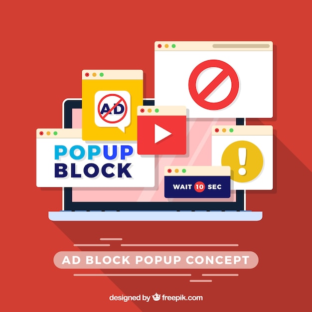 adlock google pop up