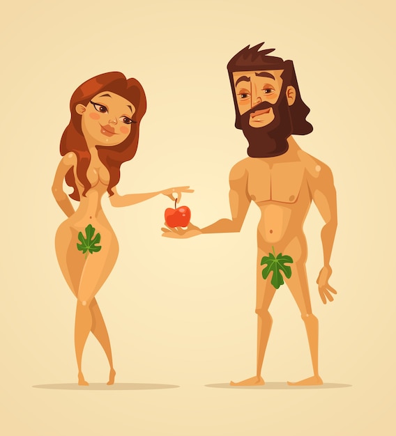 Free Adam Eve Vectors 50 Images In Ai Eps Format