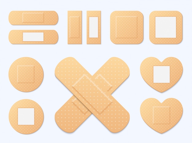 adhesive bandage types