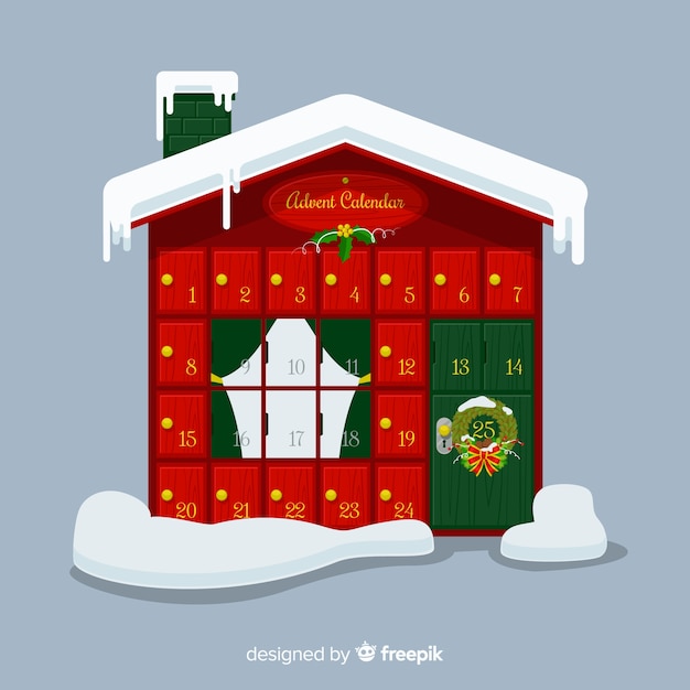 Free Vector | Advent calendar