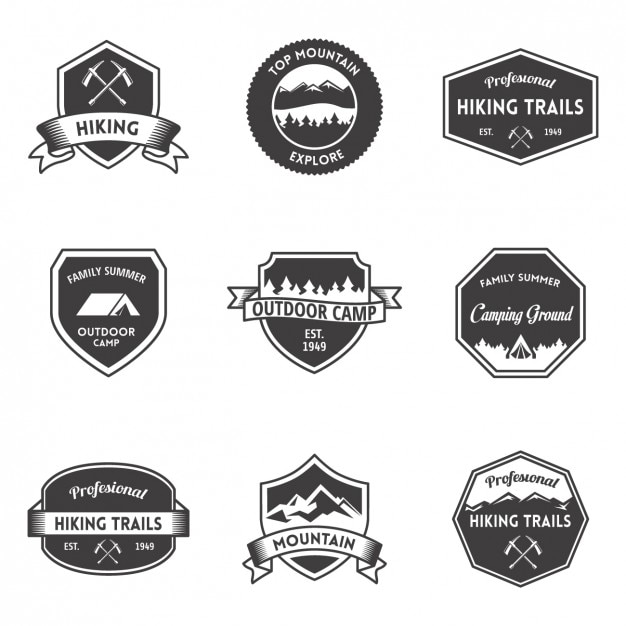 Download Free Download This Free Vector Adventure Badges Collection Use our free logo maker to create a logo and build your brand. Put your logo on business cards, promotional products, or your website for brand visibility.