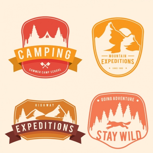 Adventure badges collection