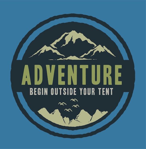 Premium Vector Adventure Logo